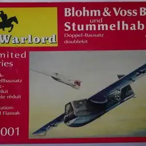 Warlord Blohm &amp; Voss BV 40 u. Stummelhabicht-Doppelbausatz-1:72-48001-Modellflieger-OVP-0901