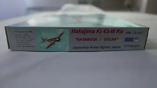 AML Nakajima Ki 43-III Ko "Hayabusa/Oscar"-1:72-72033-Modellflieger-OVP-0900