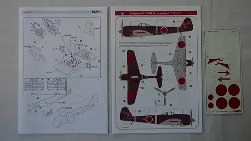 AML Nakajima Ki 43-III Ko "Hayabusa/Oscar"-1:72-72033-Modellflieger-OVP-0900