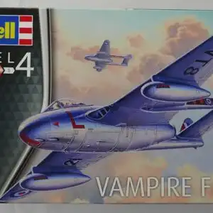 Revell Vampire F Mk.3-1:72-03934-Modellflieger-OVP-0893