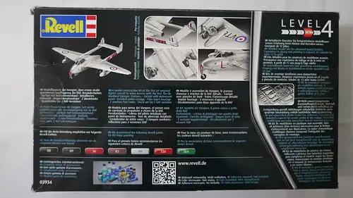 Revell Vampire F Mk.3-1:72-03934-Modellflieger-OVP-0893