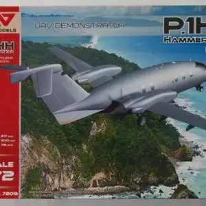 A &amp; A Models P.1HH Hammerhead Demo UAV Demonstrator-1:72-7209-Modellflieger-OVP-0892