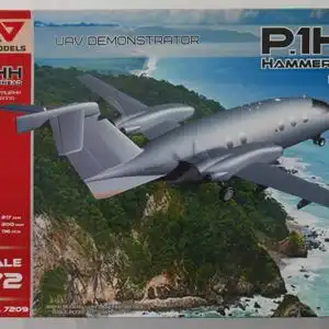 A & A Models P.1HH Hammerhead Demo UAV Demonstrator-1:72-7209-Modellflieger-OVP-0892