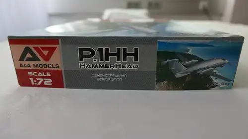A &amp; A Models P.1HH Hammerhead Demo UAV Demonstrator-1:72-7209-Modellflieger-OVP-0892