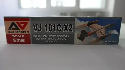 A &amp; A Models VJ 101C-X2 Supersonic-Capable VTOL Fighter-1:72-7202-Modellflieger-OVP-0884