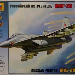 Zvezda Russian Fighter MIG-29 (9-13)-1:72-7278-Modellflieger-OVP-0881