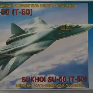 Zvezda Sukhoi SU-50 (T-50) Russian fifth-Generation Fighter-1:72-7275-Modellflieger-OVP-0879