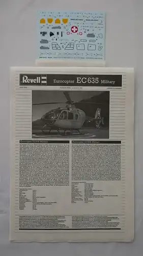 Revell Eurocopter EC635 Military-1:72-04647-Modellflieger-OVP-0878