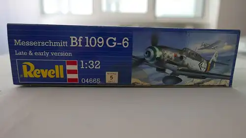 Revell Messerschmitt Bf 109 G-6 Late &amp; early version-1:32-04665-OVP-0873