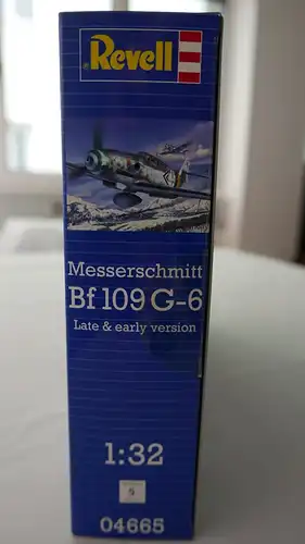 Revell Messerschmitt Bf 109 G-6 Late &amp; early version-1:32-04665-OVP-0873