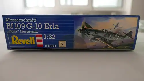 Revell Messerschmitt Bf 109 G-10 Erla "Bubi" Hartmann-1:32-04888-Modellflieger-OVP-0872