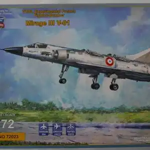 Modelsvit VTOL Experimental French Fighter-Bomber Mirage III V-01-1:72-72023-Modellflieger-OVP-0870