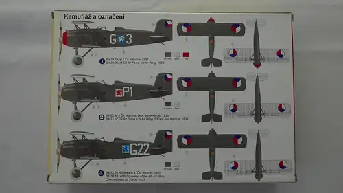 AZ model Avia Ba-33-1:72-AZCZ 06-Modellflieger-OVP-0866