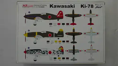 AZ model Kawasaki Ki-78a "Ken"-1:72-AZ 7303-Modellflieger-OVP-0862