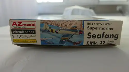 AZ model Supermarine Seafang F.Mk. 32-1:72-AZ 7300-Modellflieger-OVP-0861