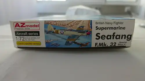 AZ model Supermarine Seafang F.Mk. 32-1:72-AZ 7300-Modellflieger-OVP-0861