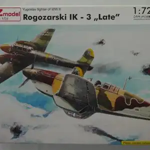 AZ model Yugoslav fighter of WW.II Rogozarski IK-3 "Late"-1:72-AZ 7298-Modellflieger-OVP-0857