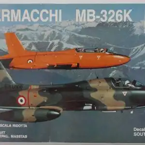 Supermodel Aermacchi MB-326K-1:72-10 012-Modellflieger-OVP-0854