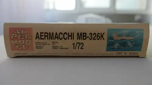 Supermodel Aermacchi MB-326K-1:72-10 012-Modellflieger-OVP-0854