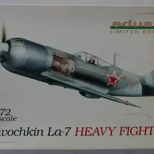 Eduard Lavochkin La-7 Heavy Fighter-1:72-1109-Modellflieger-OVP-0845