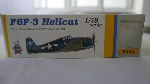 Eduard F6F-3 Hellcat-1:48-8433-Weekend Edition-Modellflieger-OVP-0843