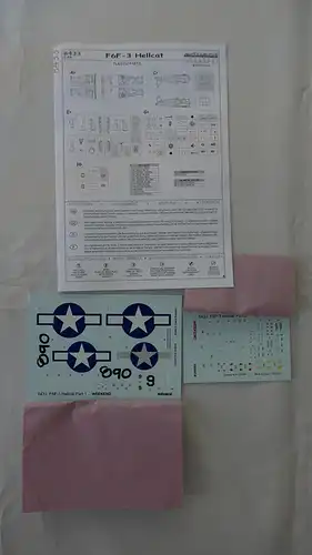 Eduard F6F-3 Hellcat-1:48-8433-Weekend Edition-Modellflieger-OVP-0843