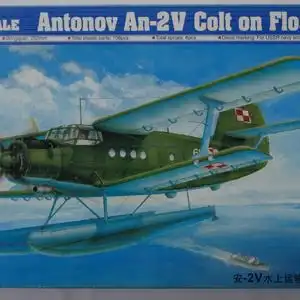 Trumpeter Antonov An-2V Colt on Float-1:72-01606-Modellflieger-Bauteile versiegelt-OVP-0839