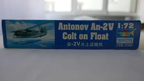 Trumpeter Antonov An-2V Colt on Float-1:72-01606-Modellflieger-Bauteile versiegelt-OVP-0839