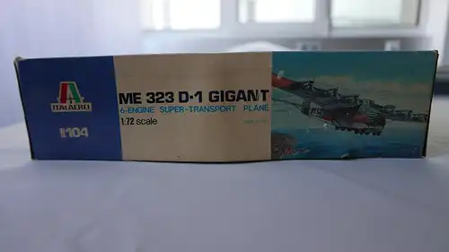 Italeri (Italaerei) Me 323 D-1 Gigant-1:72-104-Modellflieger-OVP-0837