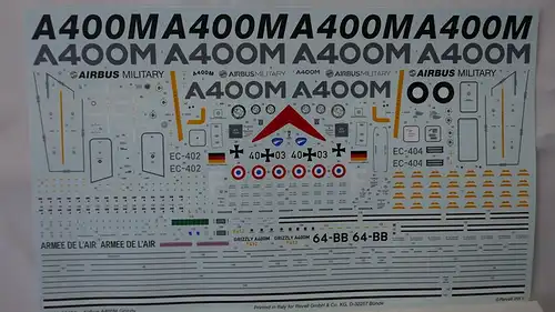 Revell Airbus A400M "Grizzly"-1:72-04800-Modellflieger-OVP-0832