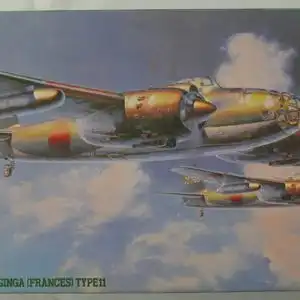 Hasegawa Kugisho P1Y1 Ginga (Frances) Type 11-1:72-51201-Modellflieger-OVP-0826