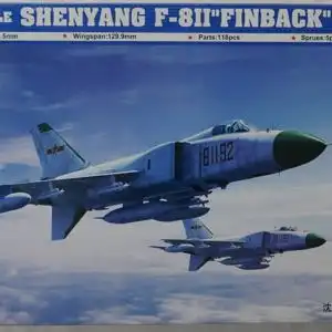 Trumpeter Shenyang F-8II "Finback"-B-1:72-01610-Bauteile versiegelt-Modellflieger-OVP-0806