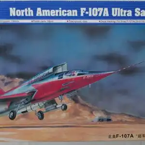 Trumpeter North American F-107A Ultra Sabre-1:72-Modellflieger-OVP-0803
