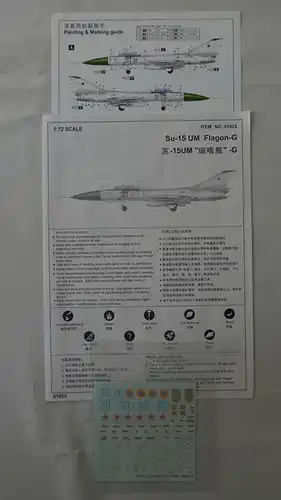 Trumpeter Su-15 UM Flagon-G-1:72-01625-Modellflieger-OVP-0802