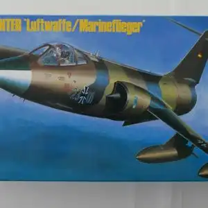 Hasegawa F-104G Starfighter "Luftwaffe/Marineflieger"-1:72-01002-OVP-0799