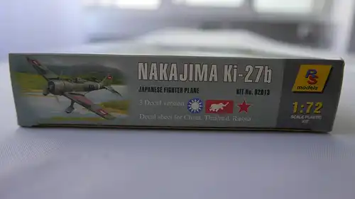 RS Models Nakajima Ki-27b-1:72-92013-Modellflieger-OVP-0784