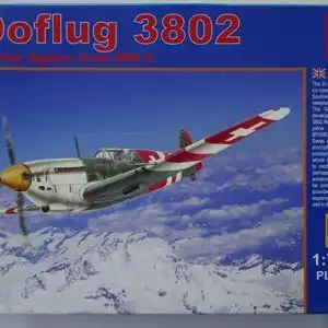 RS Models Doflug 3802 Swiss fighter from WW II-1:72-92088-Modellflieger-OVP-0781