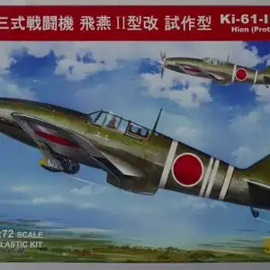 RS Models Kawasaki Ki-61-II Kai Hien (Prototype)-1:72-92105-Modellflieger-OVP-0772