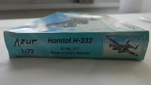 Azur Hanriot H-232-1:72-011-Modellflieger-OVP-0762