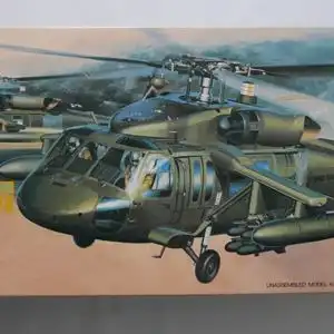 Hasegawa Sikorsky UH-60A Black Hawk-1:72-804-Modellflieger-OVP-0754