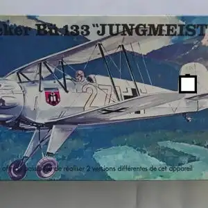 Heller Bücker Bü 133 Jungmeister-1:72-078-Modellflieger-OVP-0742