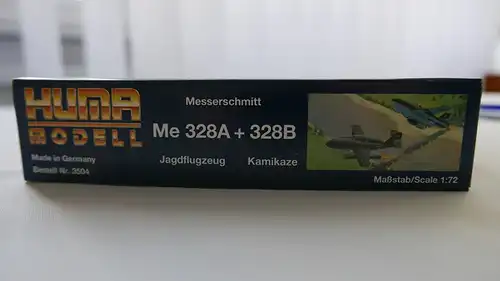 Huma Modell Messerschmitt Me 328 A + Me 328 B-1:72-3504-Modellflieger-OVP-0740