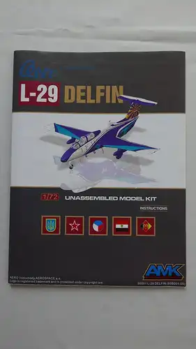 AMK Aero L-29 Delfin-1:72-86001-Modellflieger-OVP-0730