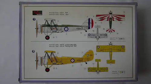 AZ Model Avro 621 "Tutor" British trainer plane-1:72-AZ 7223-Modellflieger-0727
