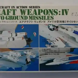 Hasegawa Aircraft Weapons: IV U.S. Air to Ground Missiles-1:72-X72/4-OVP-0721