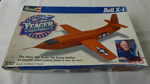 Revell Bell X-1 Yeager Super Fighters-1:32-4565-Modellflieger-OVP-0714