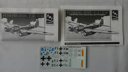 AMT Ertl Junkers Ju 88 C-4/C-6 -1:72-8898-Modellflieger-OVP-0704