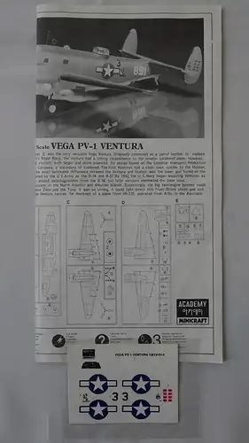 Academy Lockheed PV-1 Ventura-1:72-FA050-Modellflieger-OVP-0688