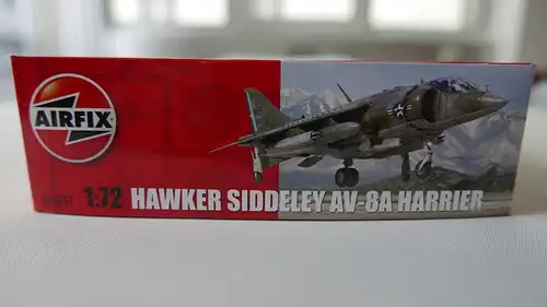 Airfix Hawker Siddeley AV-8A Harrier-1:72-A04057-Modellflieger-OVP-0668