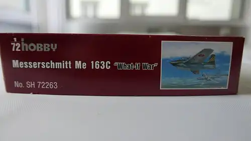 Special Hobby Messerschmitt Me 163C "What-if War"-1:72-SH72263-Modellflieger-OVP-0665